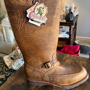 CHIPPEWA SNAKE BOOTS MEN'S SIZE 14 EE  NWT